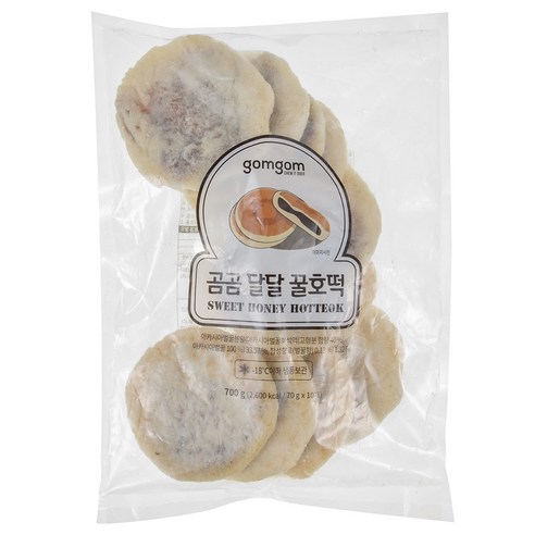곰곰 달달 꿀호떡 - 달콤한 맛과 바삭한 식감을 즐기는 호떡