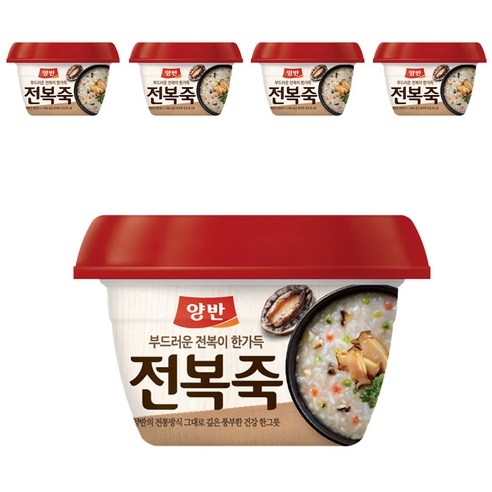 동원 양반 전복죽, 285g, 5개
