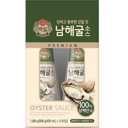 백설 남해굴소스, 500G, 2개 - 가격 변동 추적 그래프 - 역대가