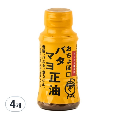 쇼다푸즈 버터 마요 간장 소스, 150ml, 4개