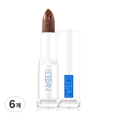 로쎄앙 립스크럽, 블랙슈가, 3.5g, 6개