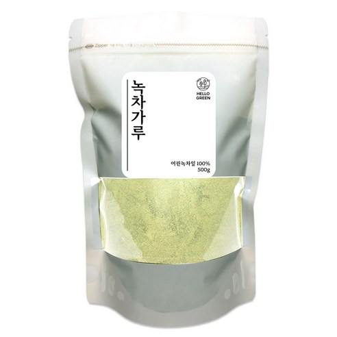 헬로우그린 녹차가루, 500g, 1개, 1개입