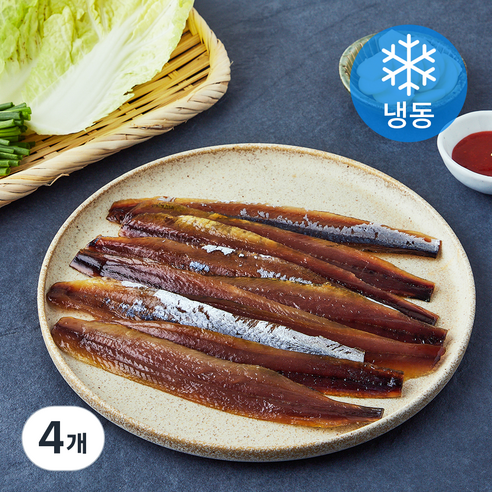꽁치 과메기 (냉동), 4개, 125g(5미)