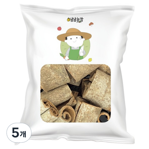 냠냠바다 냠냠농장 깊은향기 라운드 계피, 400g, 5개
