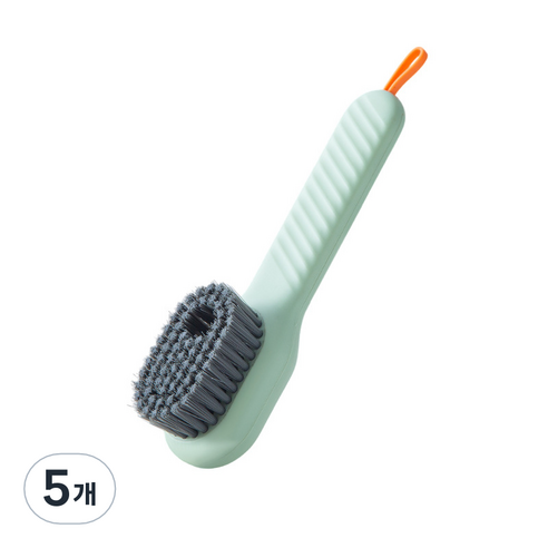 하이제이비 자동세제 다용도 청소 브러쉬, 민트, 5개