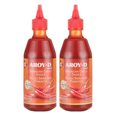 아로이디 스리라차 칠리소스, 510g, 2개