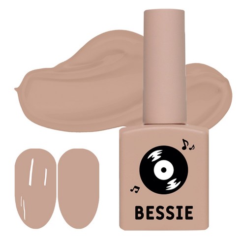베씨 컬러 젤네일, BG18 삐삐 베이지, 11ml, 1개