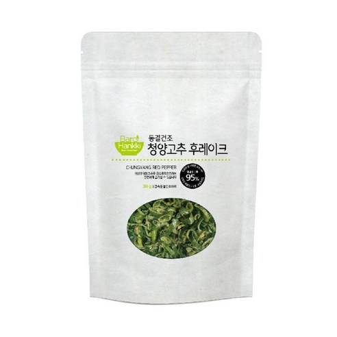 바로한끼 동결건조 청양고추 후레이크, 30g, 2개