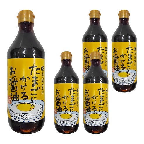 타마고니카케루 오쇼유 소스, 500ml, 5개