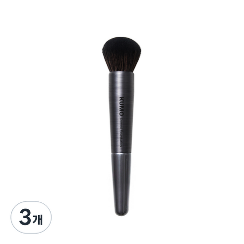 쿠모 돔 파운데이션 브러쉬, 혼합색상, 3개