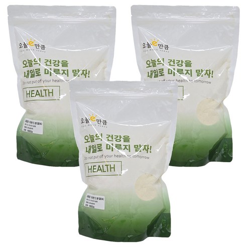 아몬드 분말, 1kg, 3개