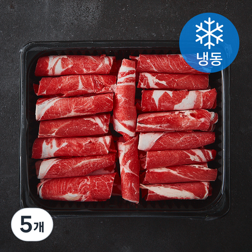고메프리미엄 양고기 샤브샤브용 (냉동), 5개, 300g