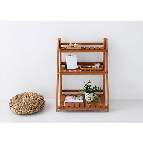 내추럴한 매력과 다용도성을 겸비한 마켓비 KEMIE 원목선반