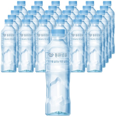동원샘물 생수 무라벨, 500ml, 240개