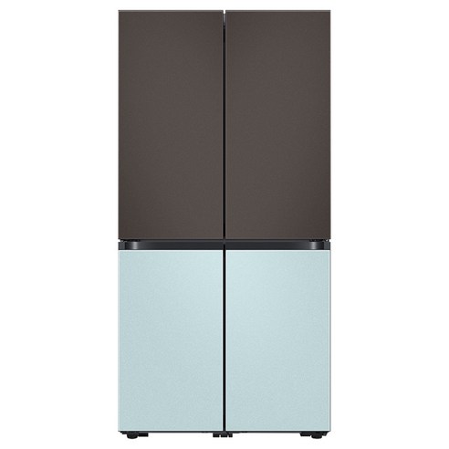 [색상선택형] 삼성전자 비스포크 4도어 프리스탠딩 냉장고 875L 방문설치, RF85C90F1AP