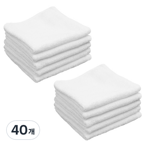 송월타월 호텔 손 30 행주, 40개