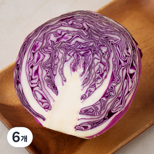 친환경 적채 500g, 6개