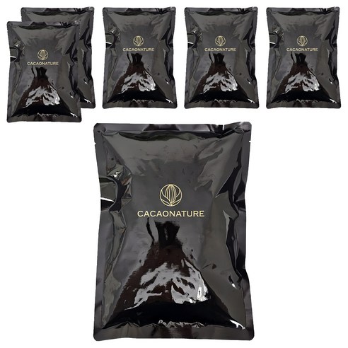 카카오네이처 화이트 컴파운드 코팅 초콜릿, 500g, 6개