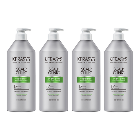 케라시스 두피 클리닉 단백질 컨디셔너, 750ml, 4개