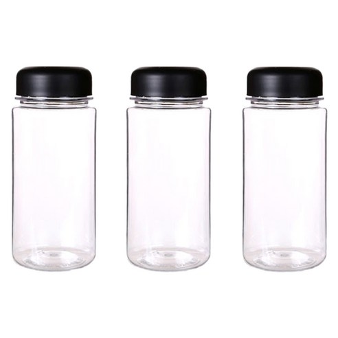 마카 클린 트라이탄 마이보틀, 블랙, 350ml, 3개