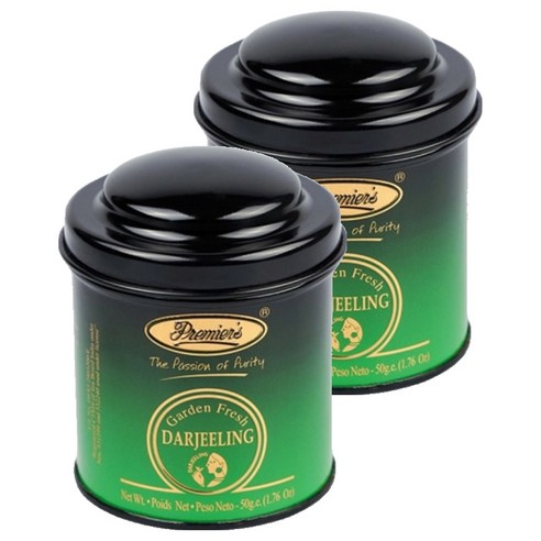 프리미어스티 미니틴 다즐링 홍차, 50g, 2개, 1개입