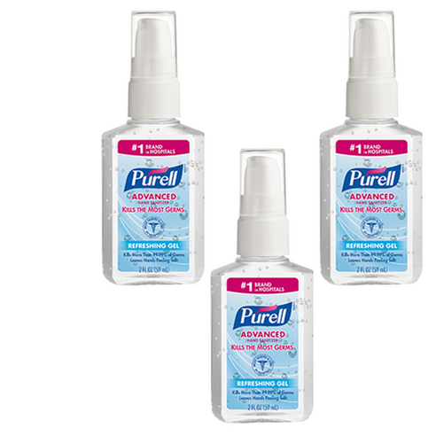 퓨렐 어드밴스 휴대용 손소독제, 59ml, 3개