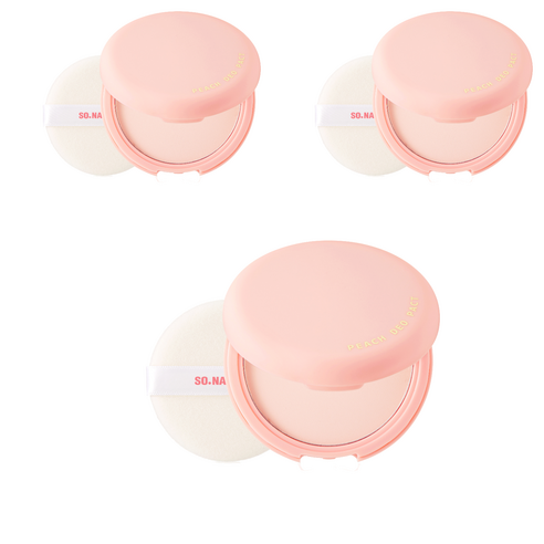 쏘내추럴 복숭복숭 데오팩트 파우더타입데오, 10g, 3개
