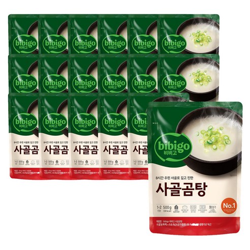 비비고 사골곰탕, 500g, 18개
식품 비비고 사골곰탕, 500g, 18개
식품