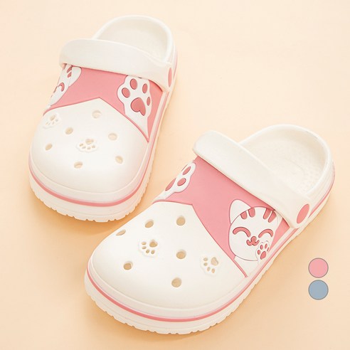 롤리트리 아동용 고양이 디자인 EVA 샌들