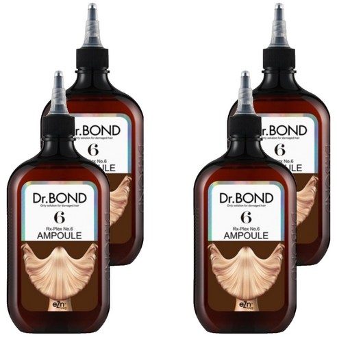 eZn 닥터본드 알엑스 플렉스 No.6 앰플 트리트먼트, 4개, 350ml