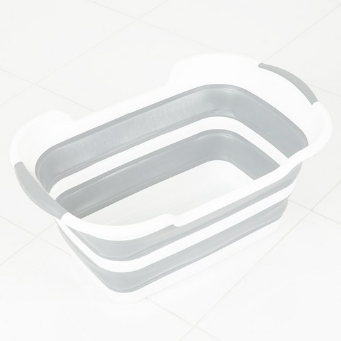 사랑하는 반려견을 위한 콤팩트하고 편리한 접이식 욕조