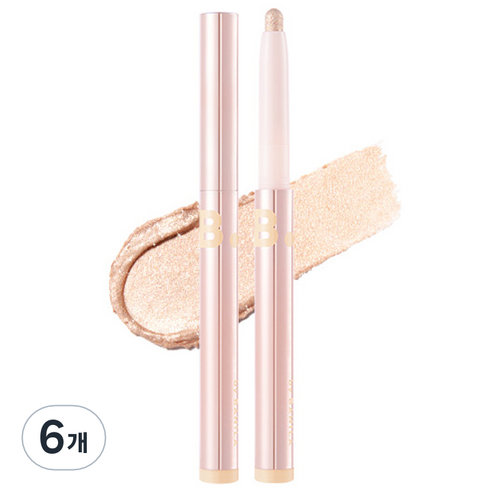 무드 온 아이 컬러 스틱 0.5g, 07 스타더스트, 6개