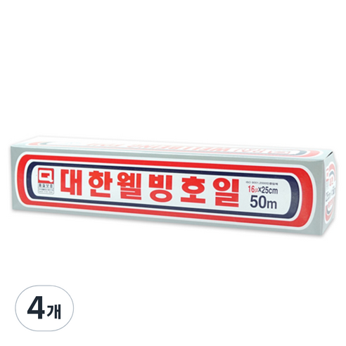 대한웰빙 호일 16마이크로, 4개