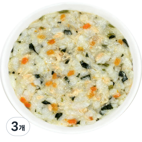 짱죽 실온 이유식 후기 진밥, 연어캐슈넛진밥, 160g, 3개