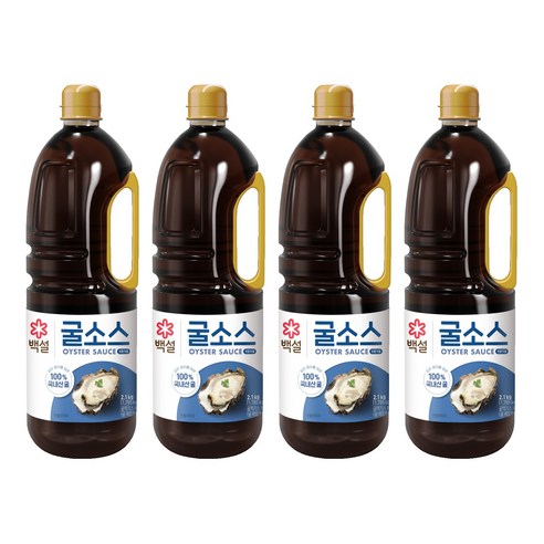 백설 굴소스, 2.1kg, 4개
