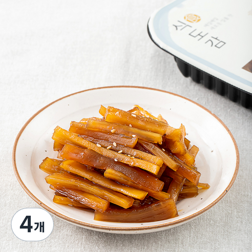 바다원 식도감 우엉조림, 200g, 4개