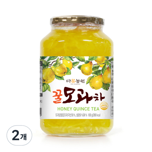 다농원 꿀모과차, 1kg, 1개입, 2개