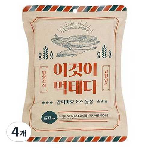 홍익상회 이것이 먹태다, 50g, 4개