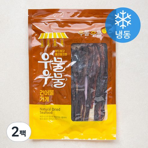부들부들 왕다리 맛있는 오징어 (냉동), 200g, 2팩