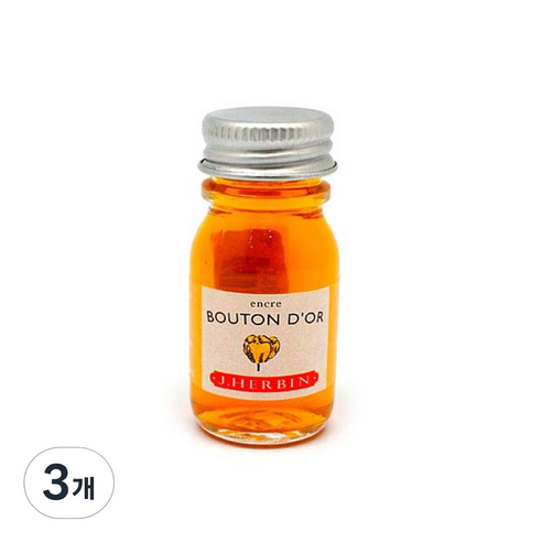 제이허빈 미니잉크10ml, 53 부통도르 미디엄옐로우, 3개