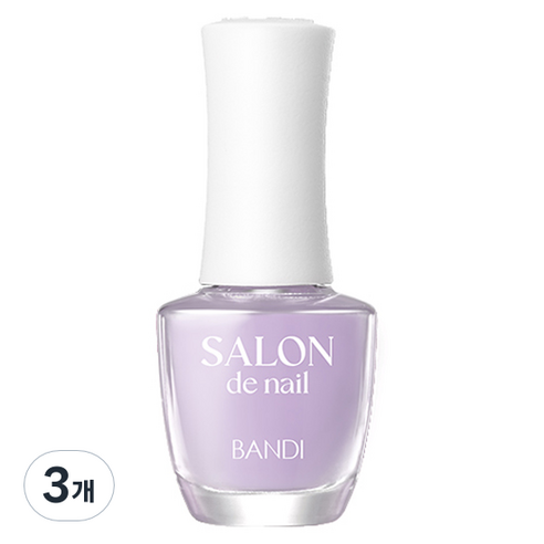 반디BANDI 살롱드 네일, 7ml, SH304 라벤더크림시럽, 3개