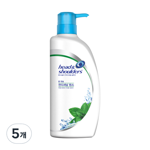 헤드앤숄더 쿨 멘솔 컨디셔닝 린스, 5개, 850ml