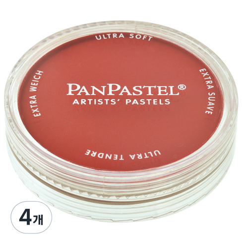 팬파스텔 PERMANENT Red SHADE 9ml, 1색, 4개