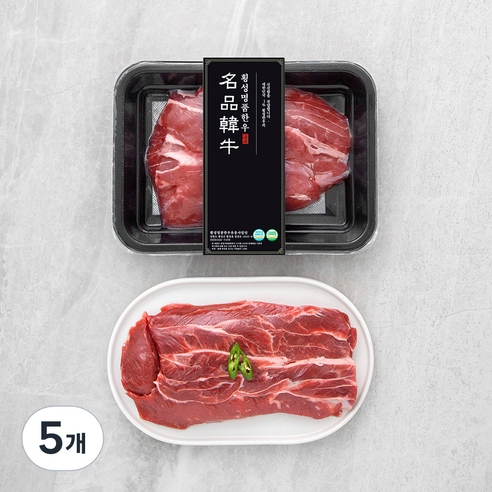 횡성한우 1+ 사태 찜용 (냉장), 300g, 5개