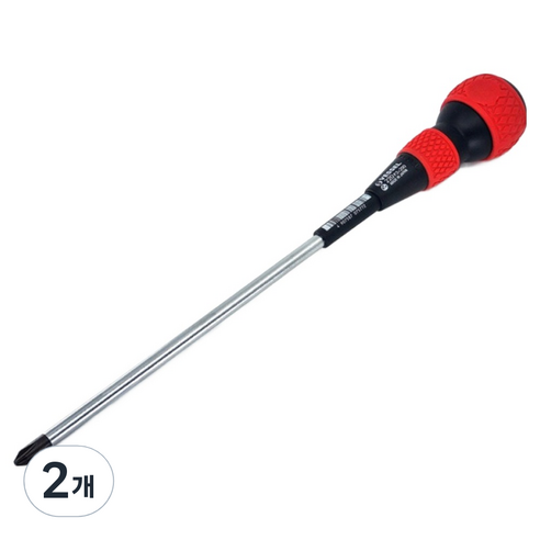 베셀 볼그립 전공 십자 드라이버 220 200mm, 2개