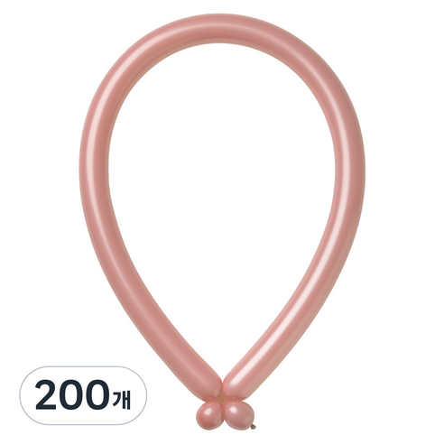 조이벌룬 260 풍선, 로즈우드, 200개