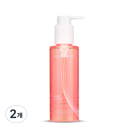 메리쏘드 딥클린 클렌징오일, 2개, 150ml
