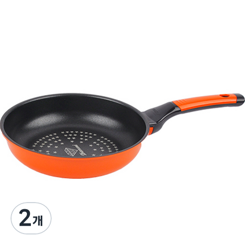 키친아트 프리미엄 퍼스널 컬렉션 S.M.A.R.T 프라이팬, 20cm, 2개