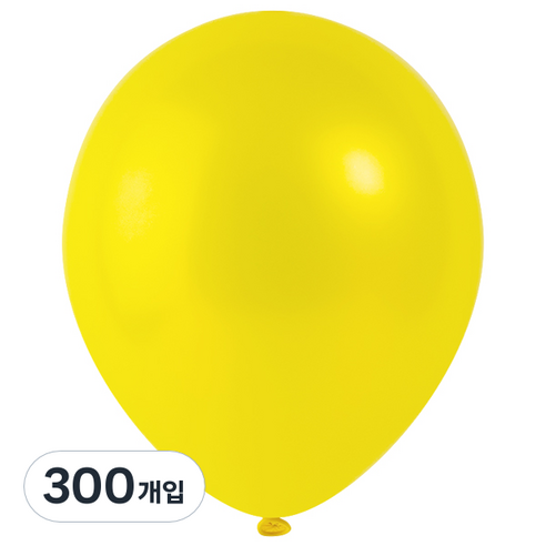 파티팡 풍선 라운드 30cm, 펄 옐로우, 300개입