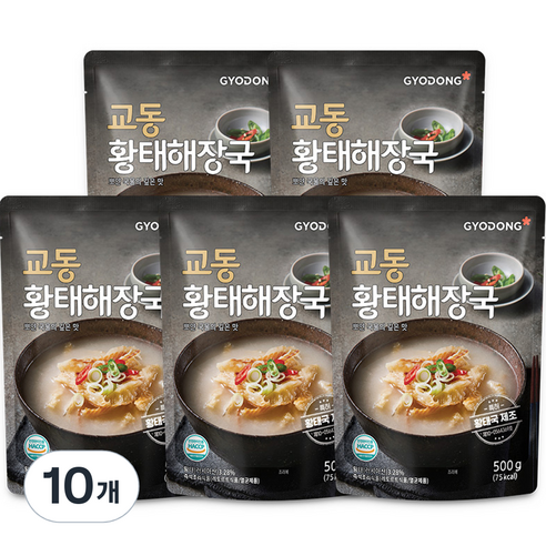 교동 황태해장국, 500g, 5개